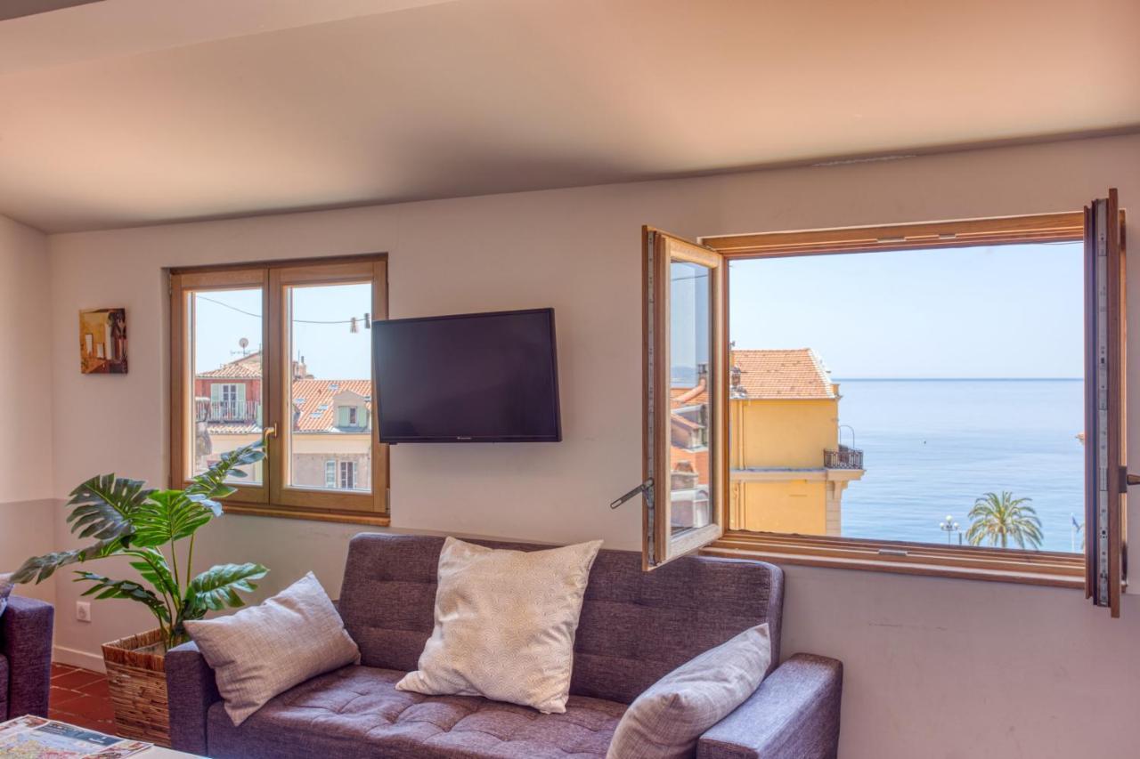 Le Gilly 6 - F3 Exceptionnel, Vue Mer, Moderne, Climatisation, Vieux-Ніцца Екстер'єр фото