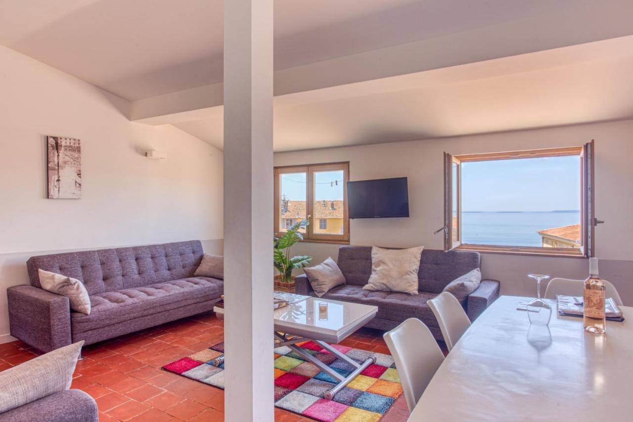 Le Gilly 6 - F3 Exceptionnel, Vue Mer, Moderne, Climatisation, Vieux-Ніцца Екстер'єр фото